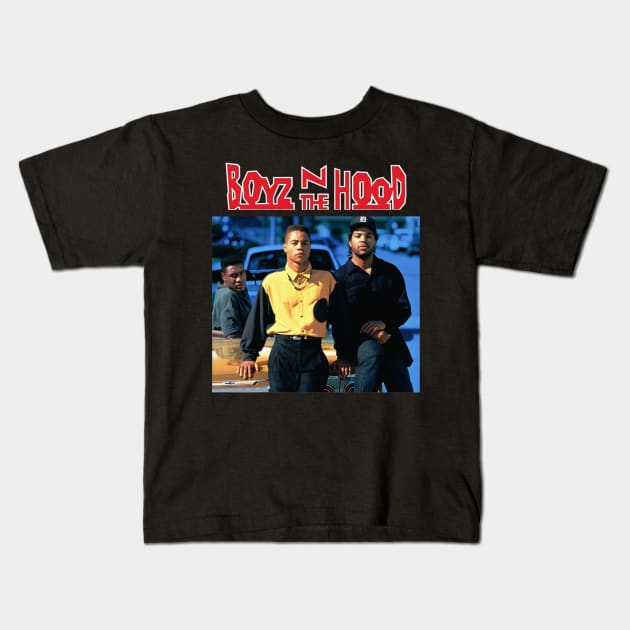 Boyz N The Hood Kids T-Shirt by herdonmmon